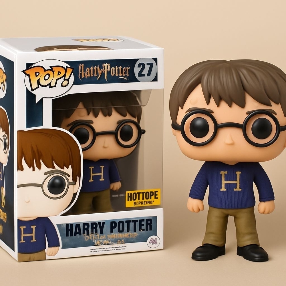 BNIAB Funko Pop Harry Potter - Exclusive Harry Potter in "H" Sweater (Figure 27)